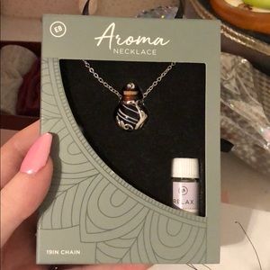 aroma necklace, amethyst bracelet&earrings.